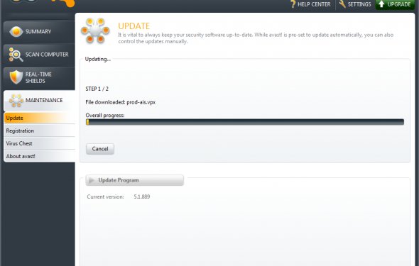 Скриншоты Avast Free Antivirus